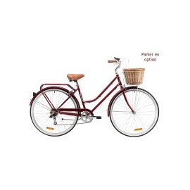 VELO URBAIN 28' REID LADIES CLASSIC LITE ROUGE CERISE RED L